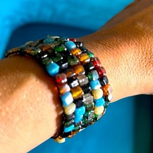 Multi Colored Stretch Bracelet